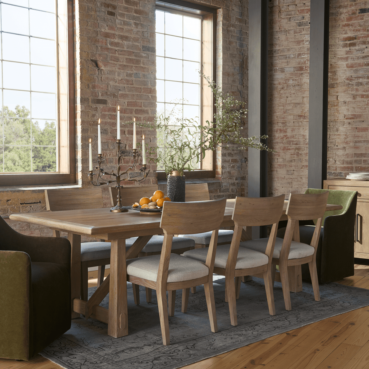 Canyon Wood Back Side Chair Chairs| Universal