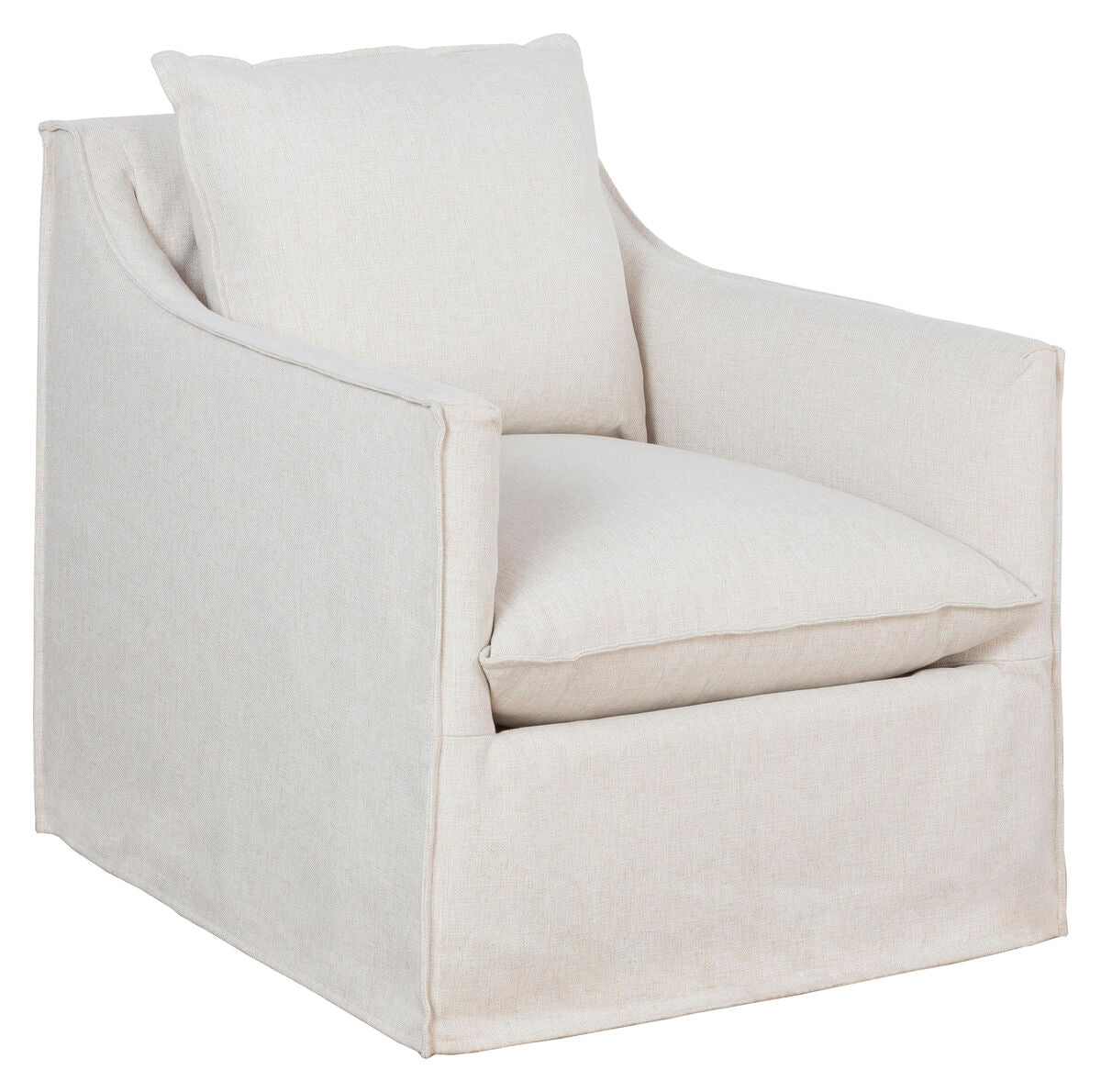 Cape May Slipcovered Lounge Chair Dining Chairs| Fairfield Chair