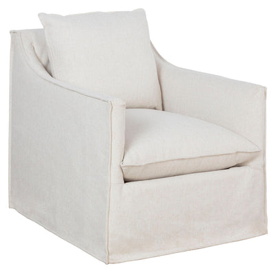 Cape May Slipcovered Lounge Chair - Al Rugaib Furniture