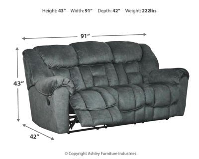 Capehorn Reclining Sofa - Al Rugaib Furniture