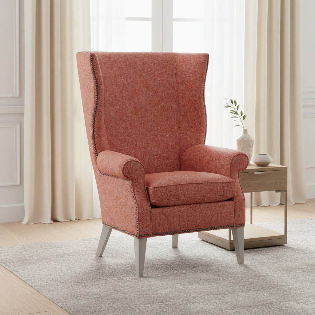 Capelli Easy Clean Wing Chair Chairs| Fairfield Chair