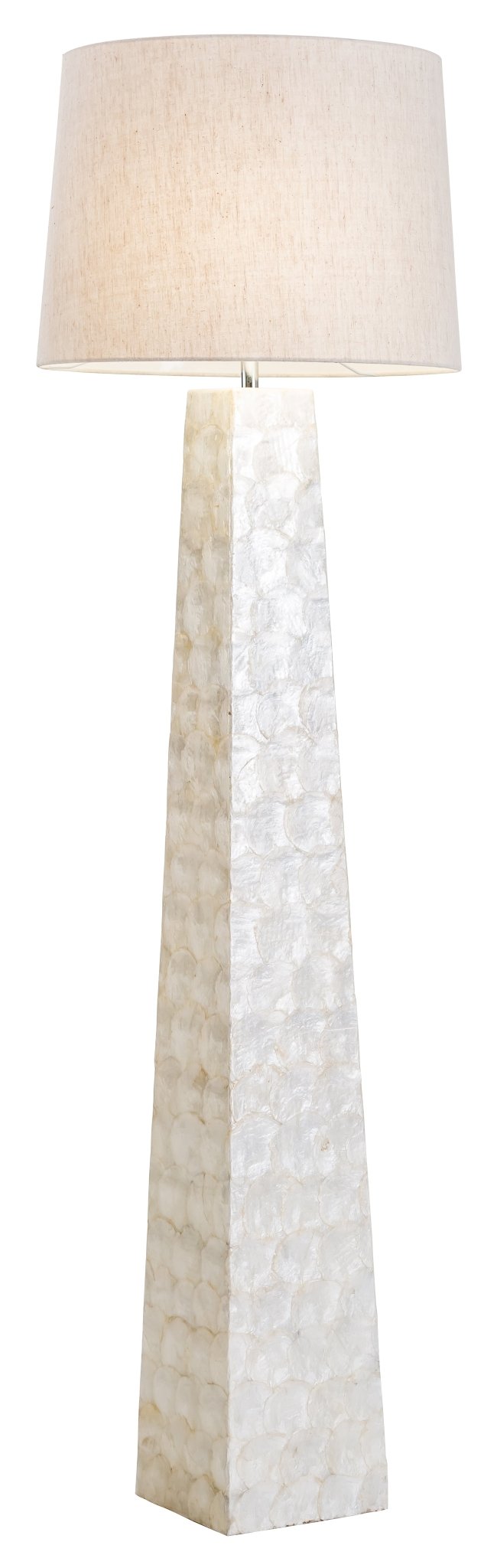 CAPIZ INLAY - Floor Lamp - Al Rugaib Furniture