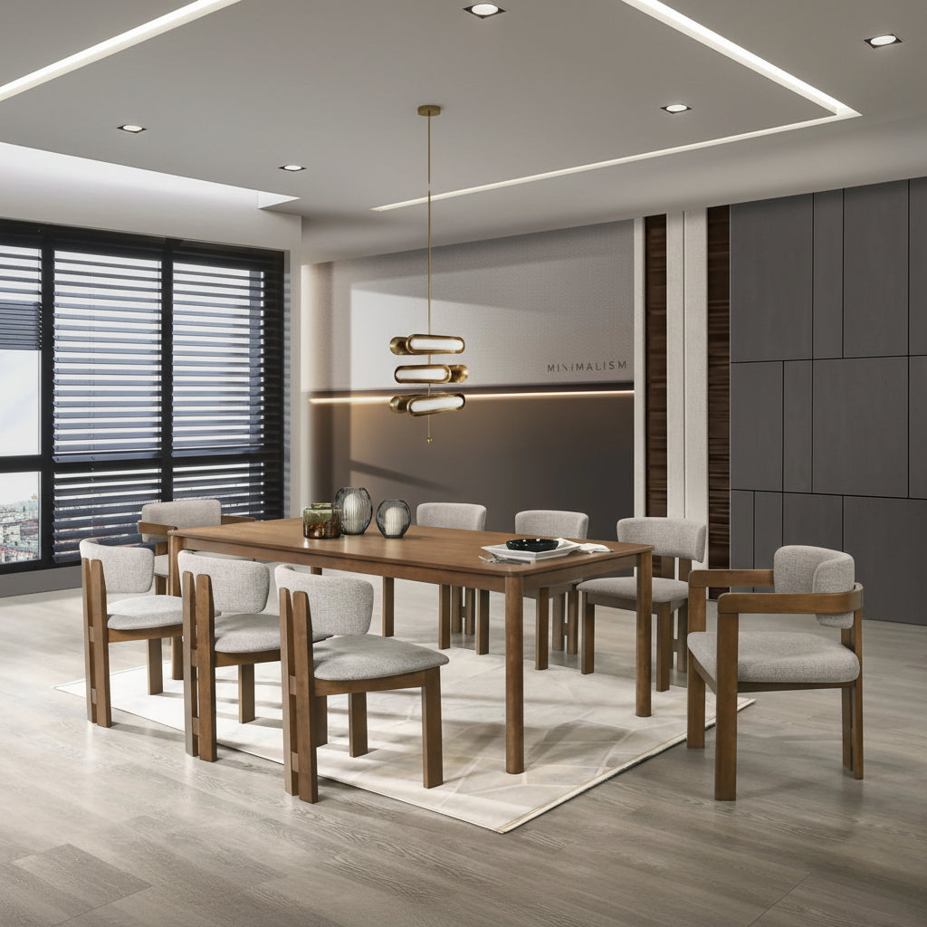 Capri Walnut Dining Table Dining Tables| Roots Furniture