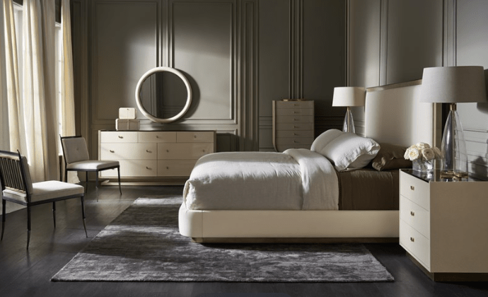 Caracole Classic - Anthology Kg Bed W/Wings Beds| Caracole