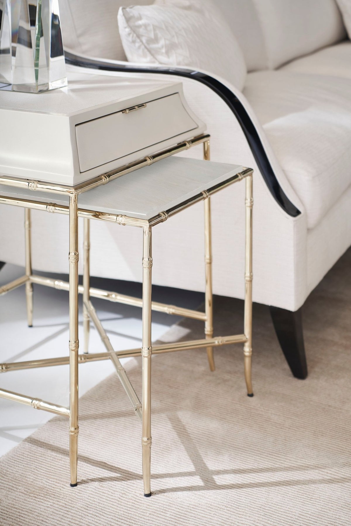 Caracole Classic - Ceylon Tall Nesting Table Accent & End Tables| Caracole