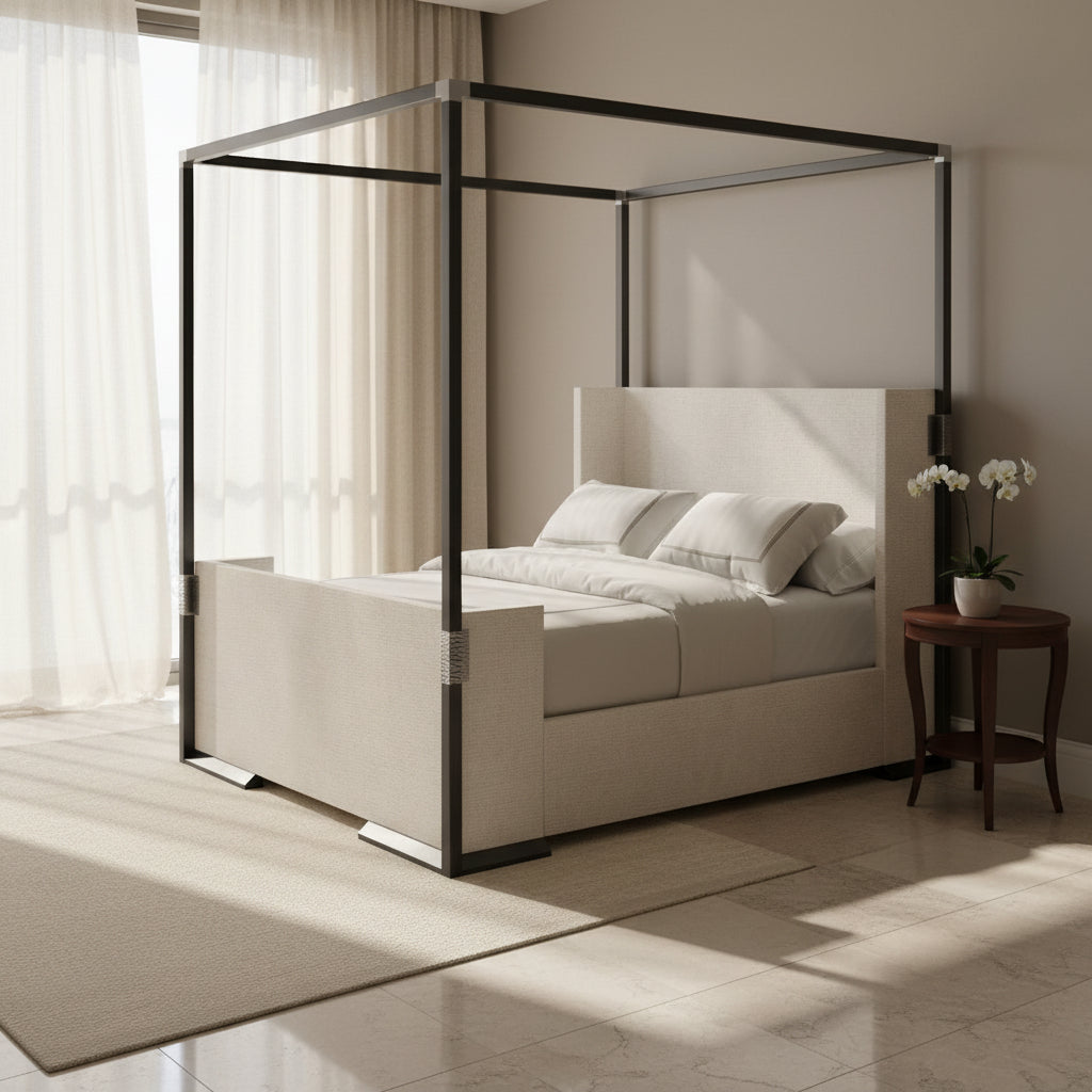 Caracole Classic - Shelter Me Qn Bed Canopy Beds| Caracole