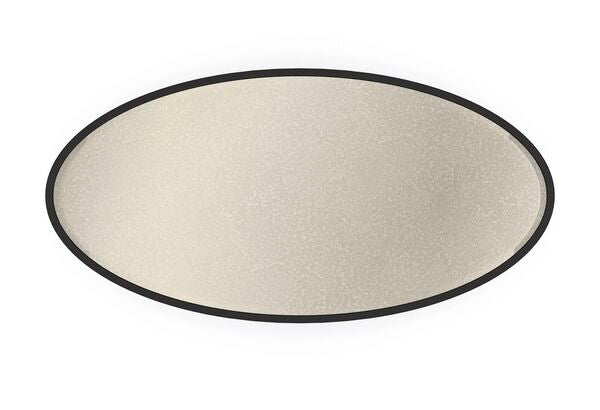Caracole Classic - Smoulder Oval Cocktail Table - Al Rugaib Furniture