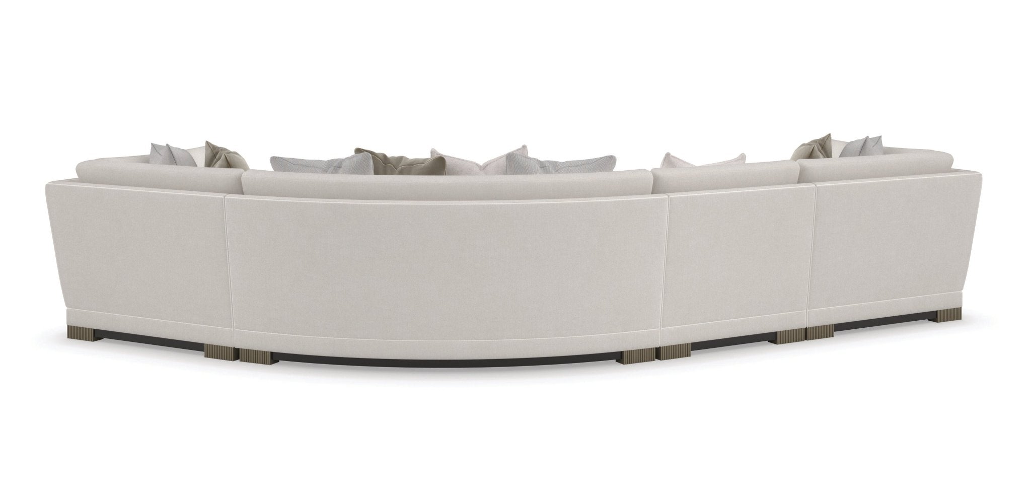 Caracole Upholstery - Deep Retreat Wedge Sectionals| Caracole