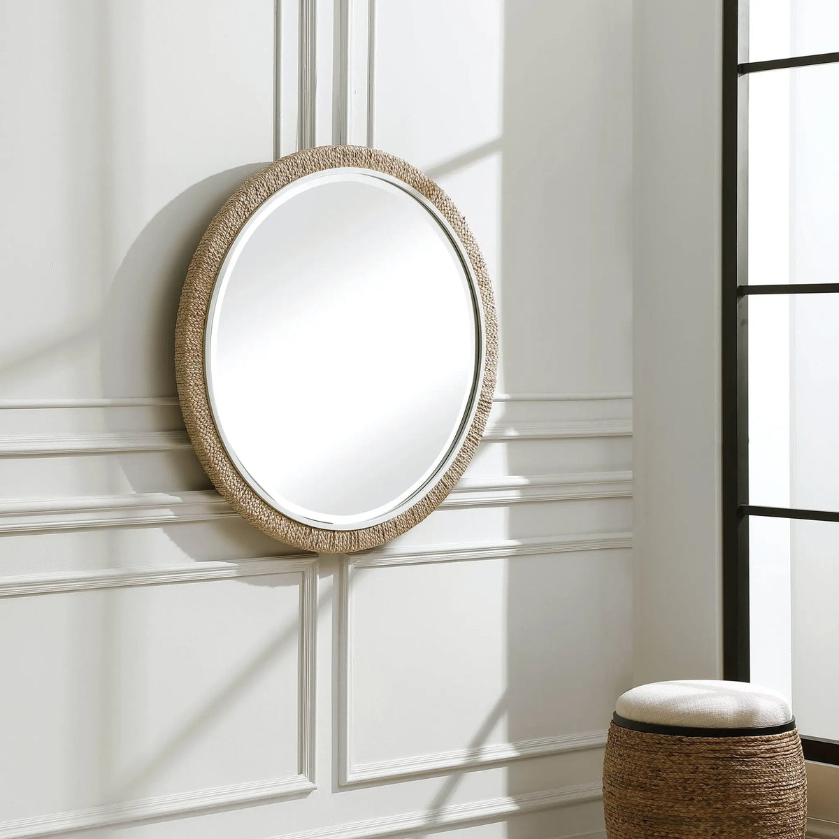 Carbet Round Mirror Mirrors| Uttermost