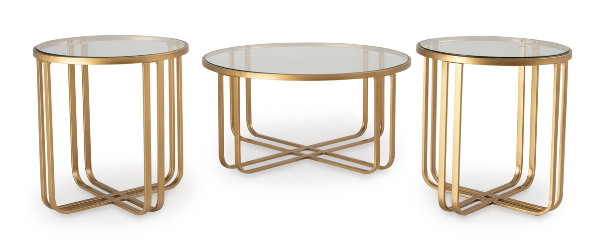 Caretti Sofa Set with Milloton Table (Set of 3) offer Living Room Sets| Ashley Homestore