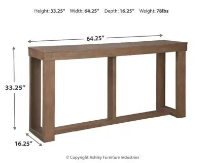Cariton Sofa/Console Table Consoles & Sideboards| Ashley Homestore