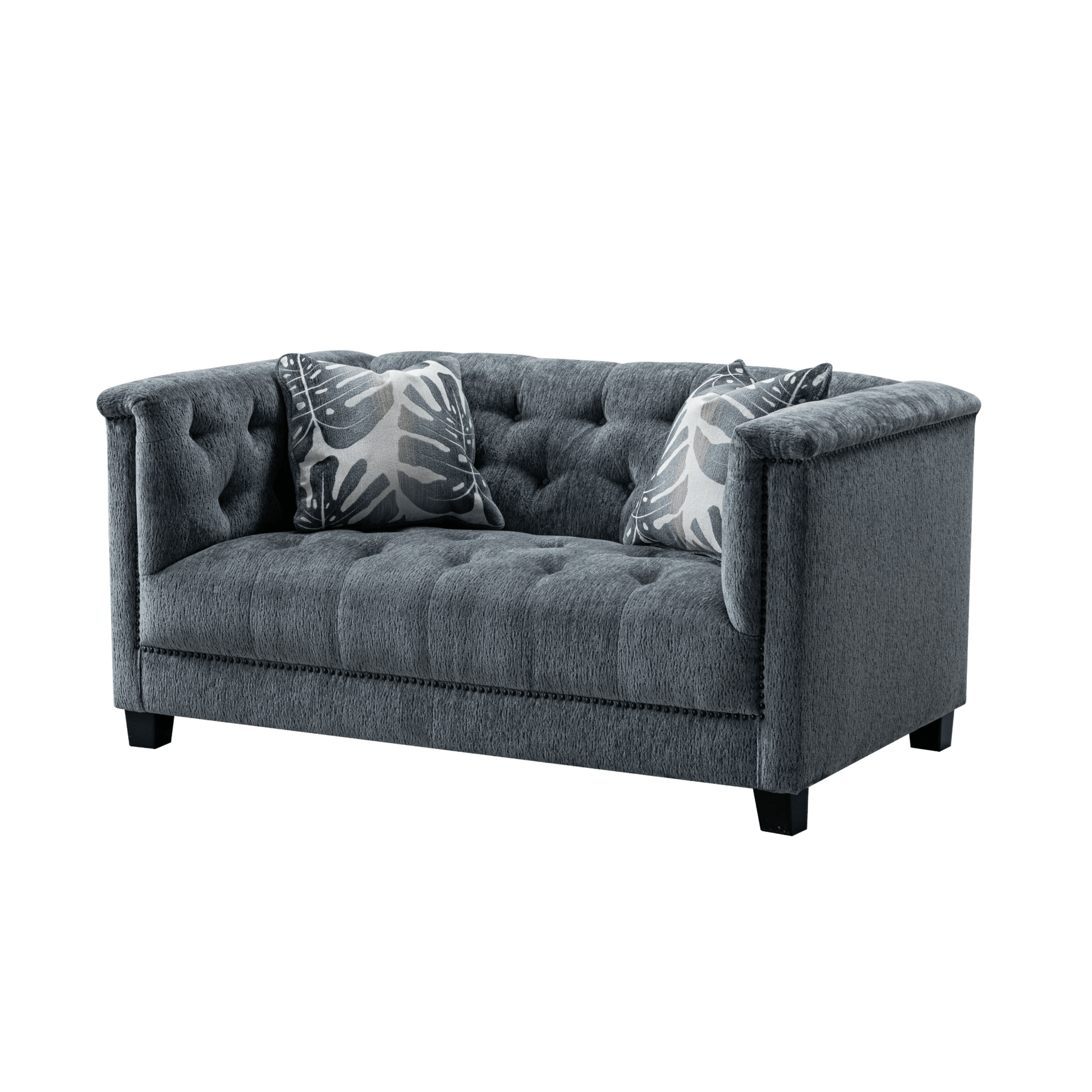 Carlos Grey Loveseat W156 Sofas & Loveseats| Roots Furniture