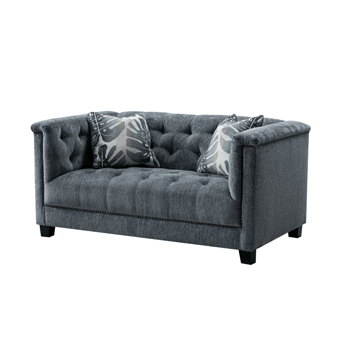 Carlos Grey Loveseat W156 Sofas & Loveseats| Roots Furniture