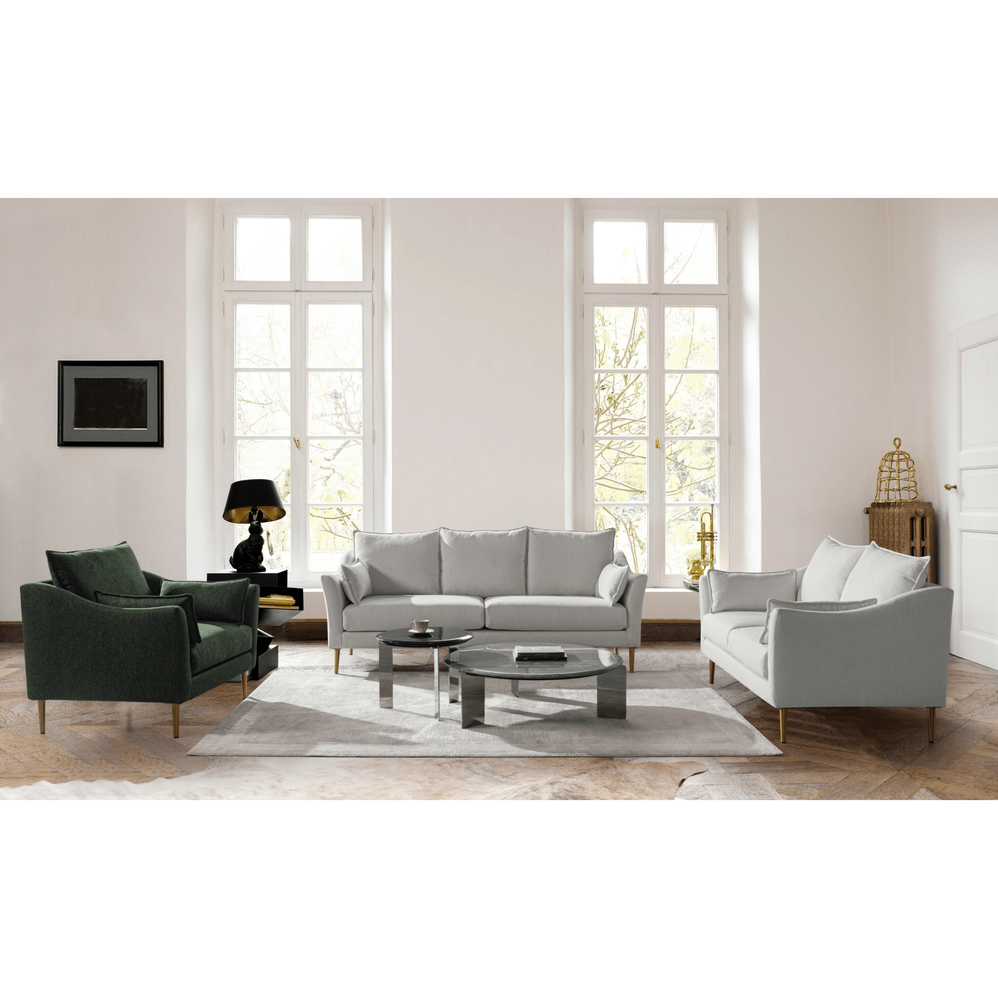Carmen Beige Sofa Set Living Room Sets| Roots Furniture