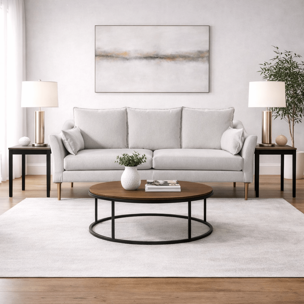 Carmen Beige Sofa W220 Sofas & Loveseats| Roots Furniture
