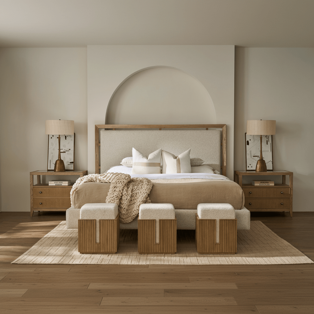 Carmen Bunching Stool Stools| Universal