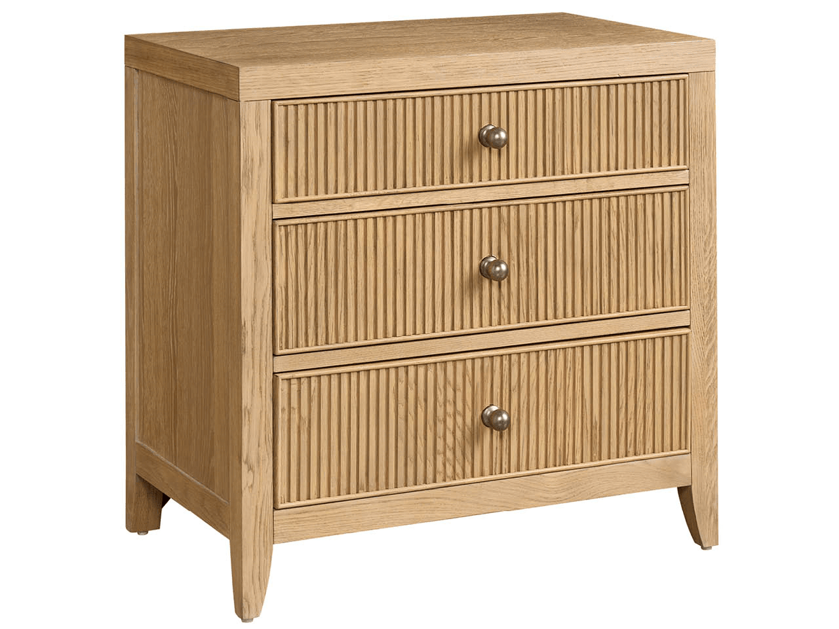 Carmen Three Drawer Nightstand Nightstands| Universal