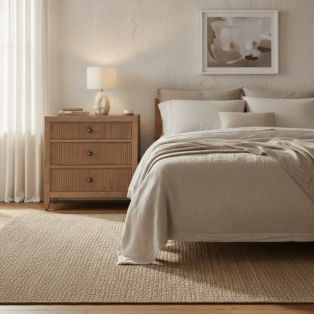 Carmen Three Drawer Nightstand Nightstands| Universal