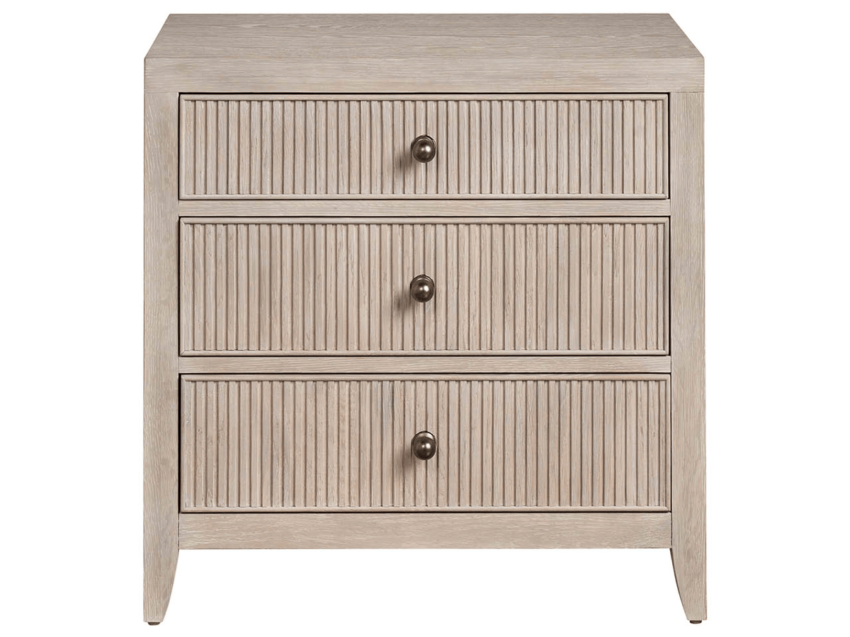 Carmen Three Drawer Nightstand Nightstands| Universal