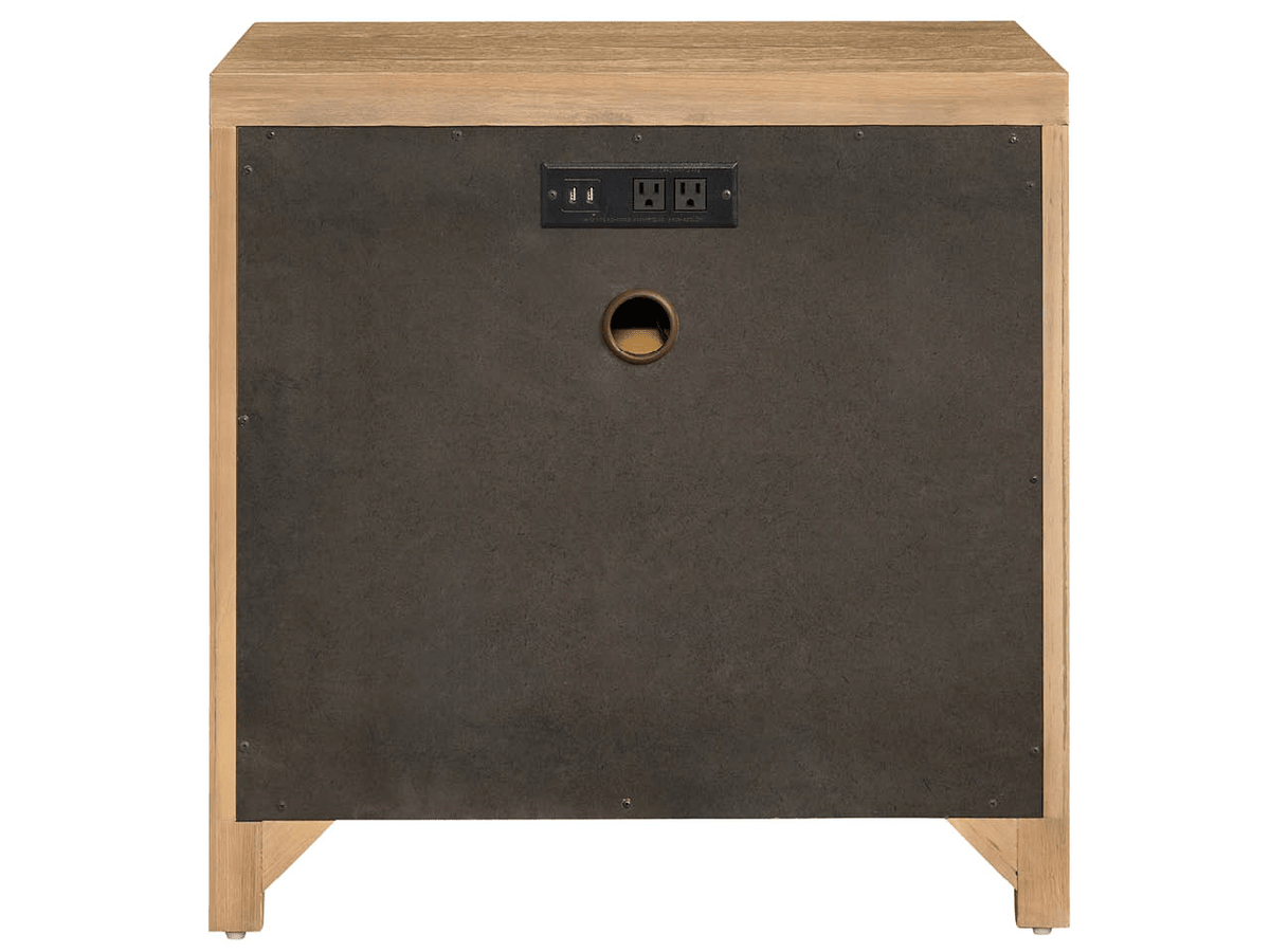 Carmen Three Drawer Nightstand Nightstands| Universal