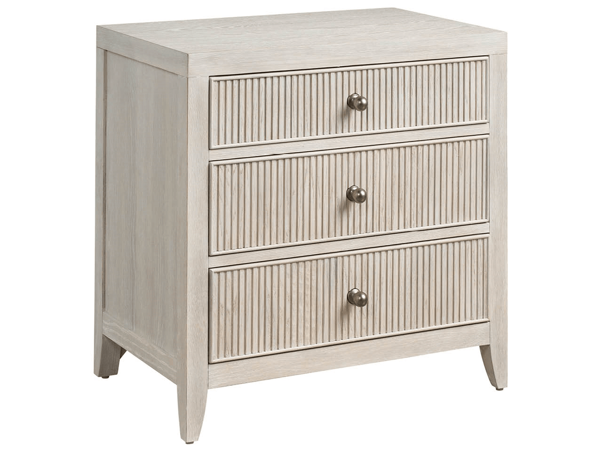 Carmen Three Drawer Nightstand Nightstands| Universal