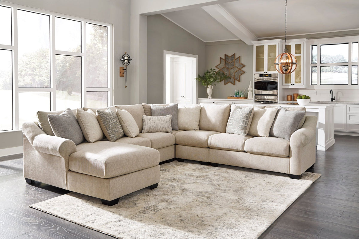Carnaby 5-Piece Sectional Sectionals| Ashley Homestore