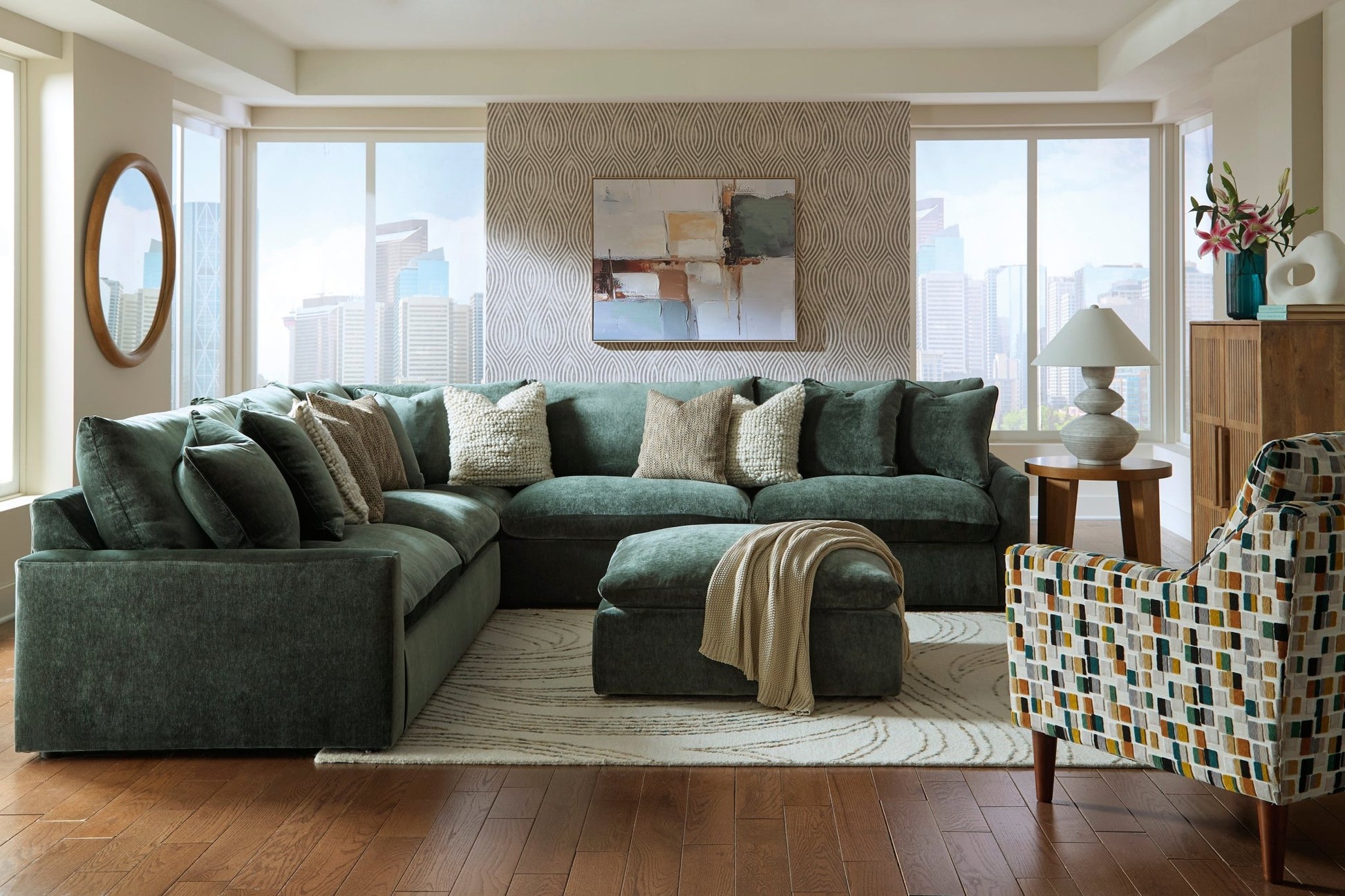 Carriage View LAF Sofa Sectionals| Ashley Homestore