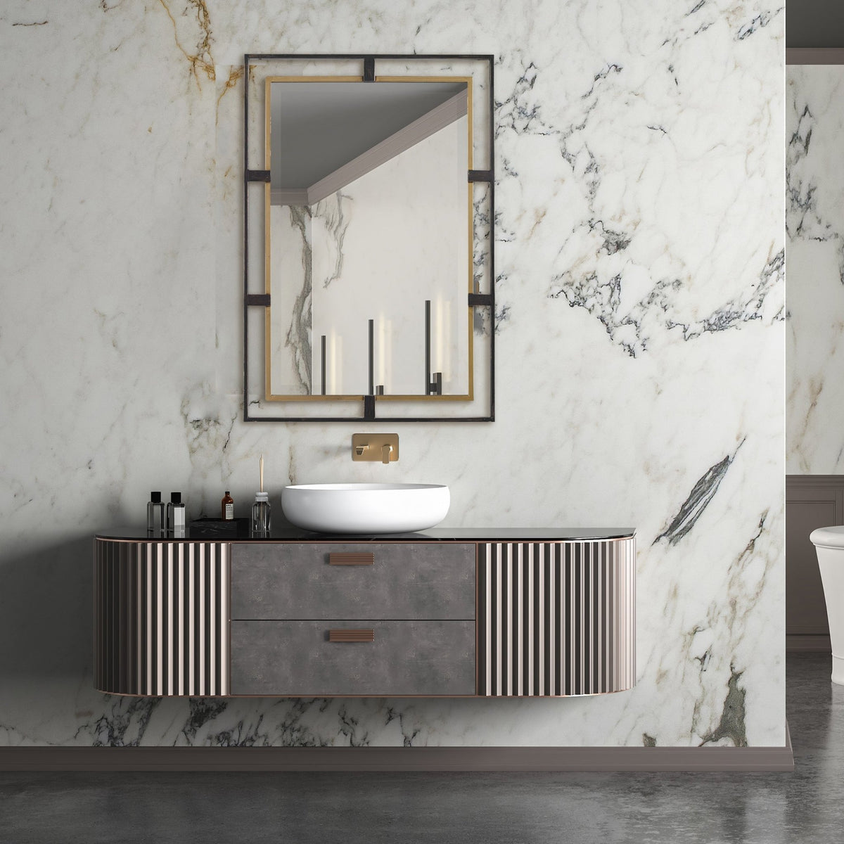 Carrizo Rectangle Mirror Mirrors| Uttermost