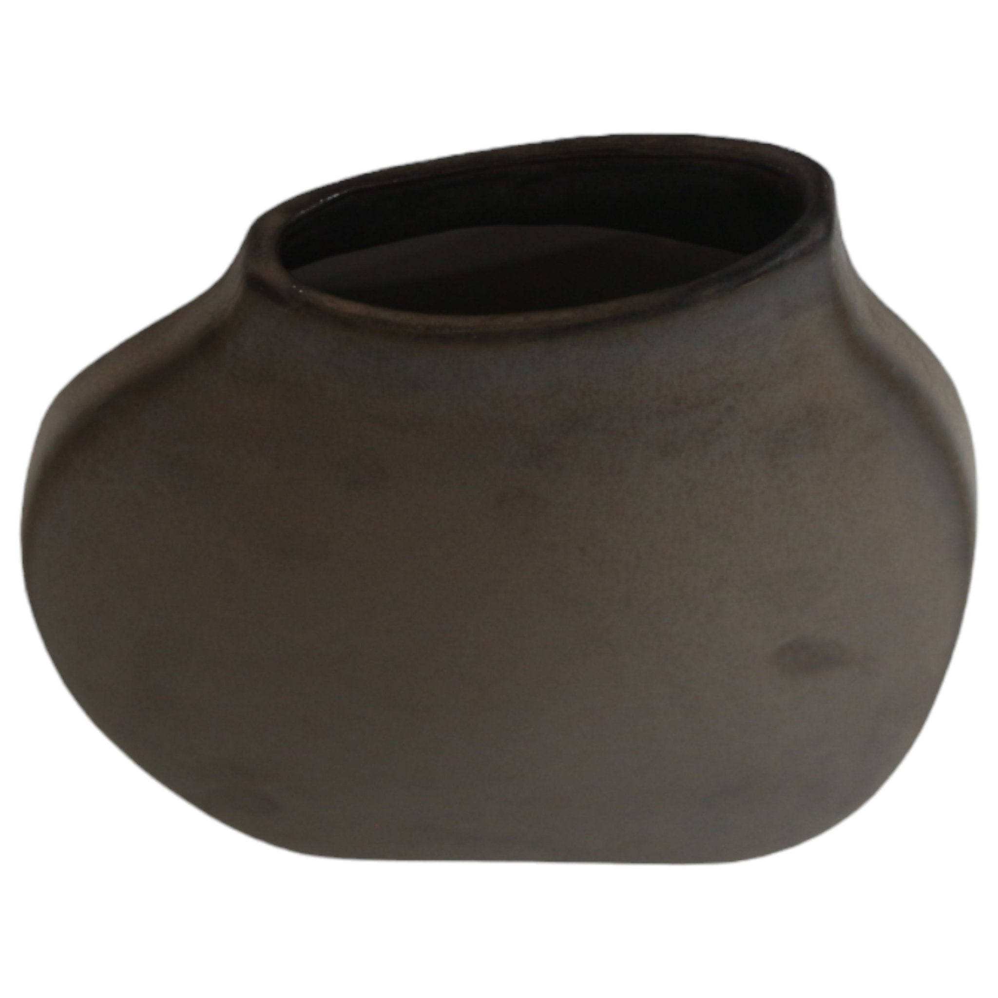 Carroll Bronze Cer Vase Vases and Jars| Sagebrook Home