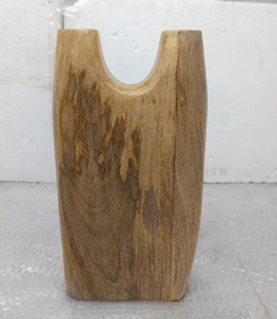 Carved Wood Vase Vases and Jars| Roots Furniture