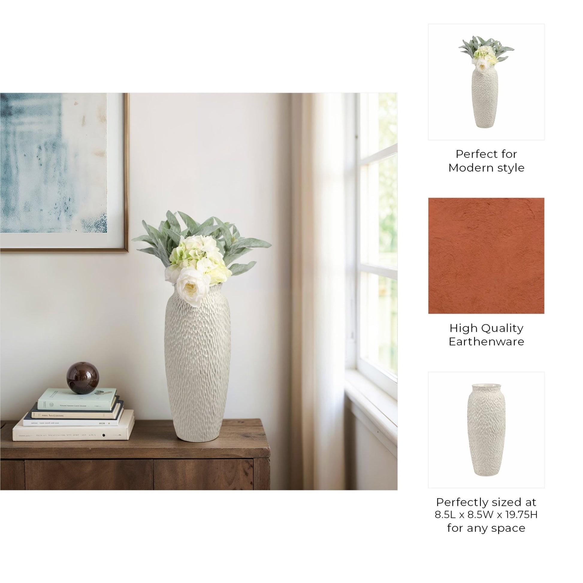 Cascais Portugal Vase Vases and Jars| Sagebrook Home