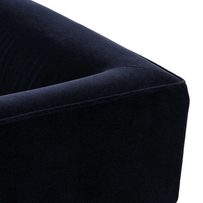 Casey Navy Swivel Chair - Al Rugaib Furniture