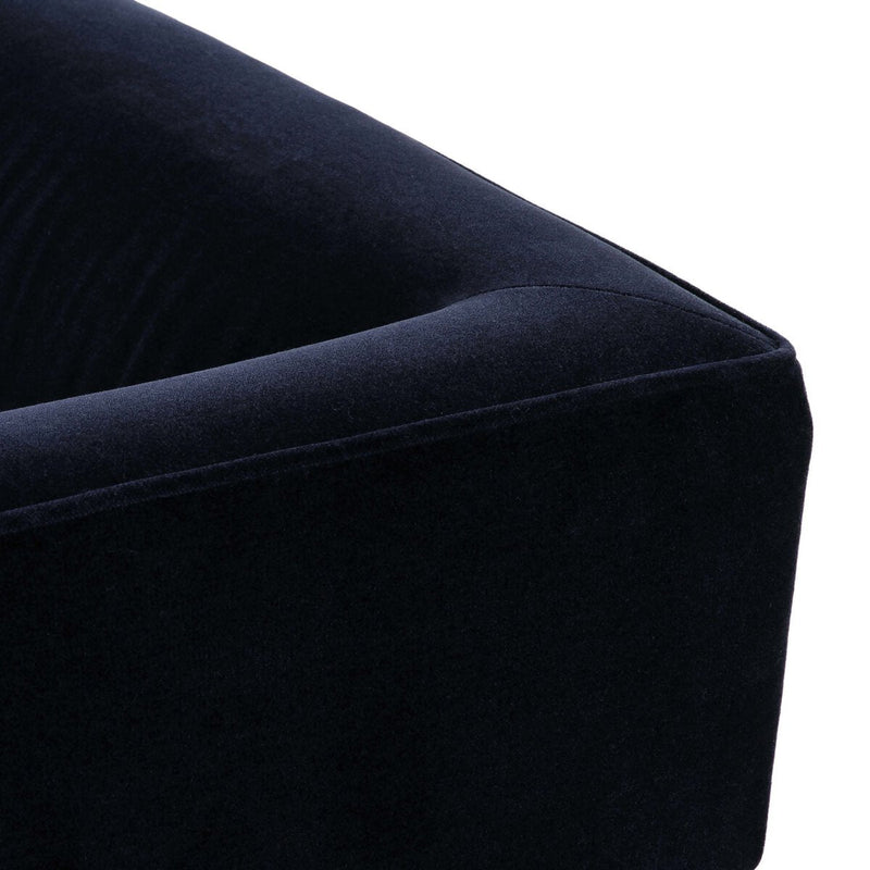 Casey Navy Swivel Chair - Al Rugaib Furniture