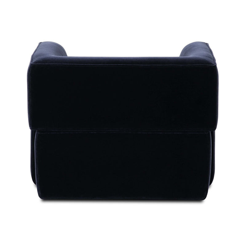 Casey Navy Swivel Chair - Al Rugaib Furniture