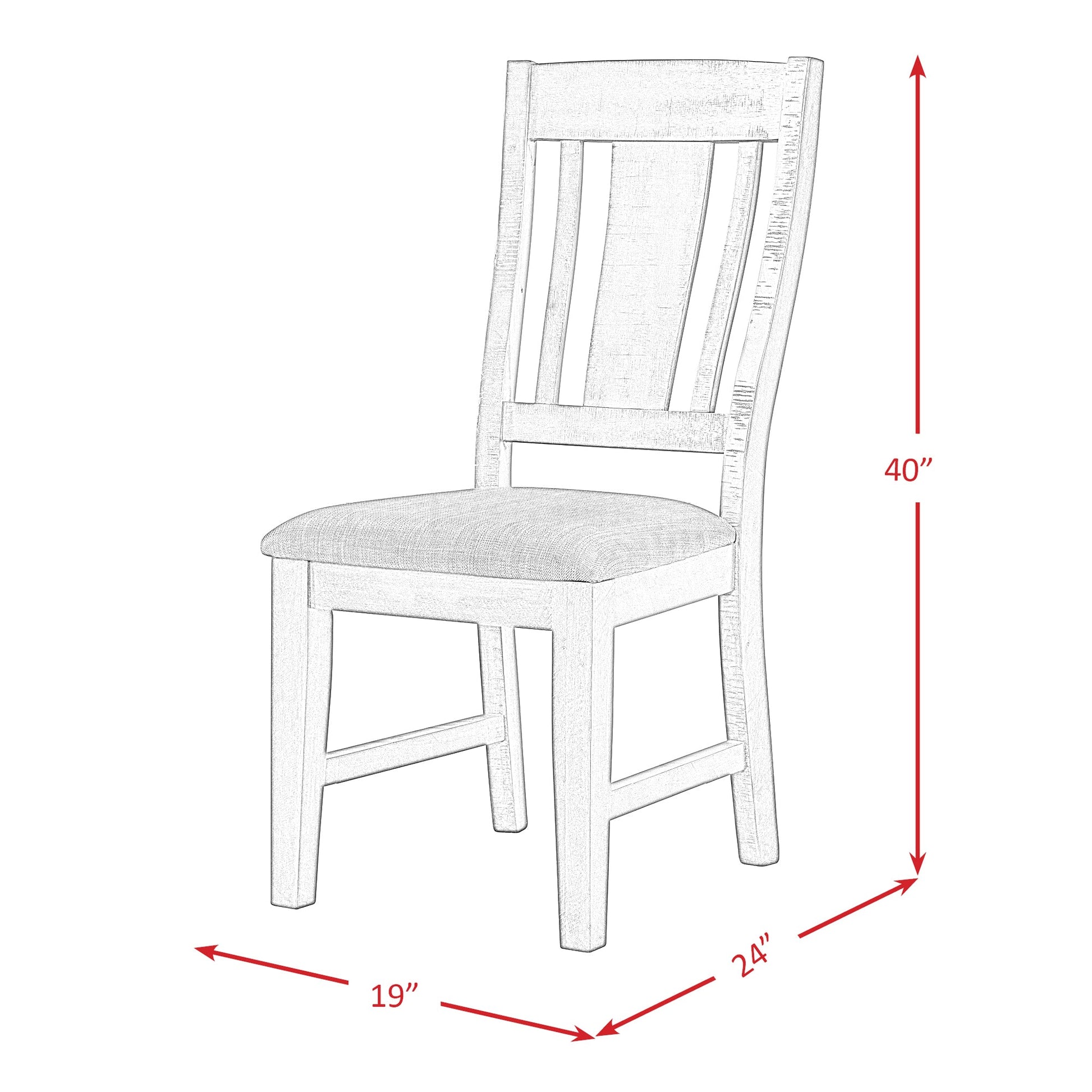 Cash Side Chair (2 Per Pack) Dining Chairs| ROOTS FURNITURE