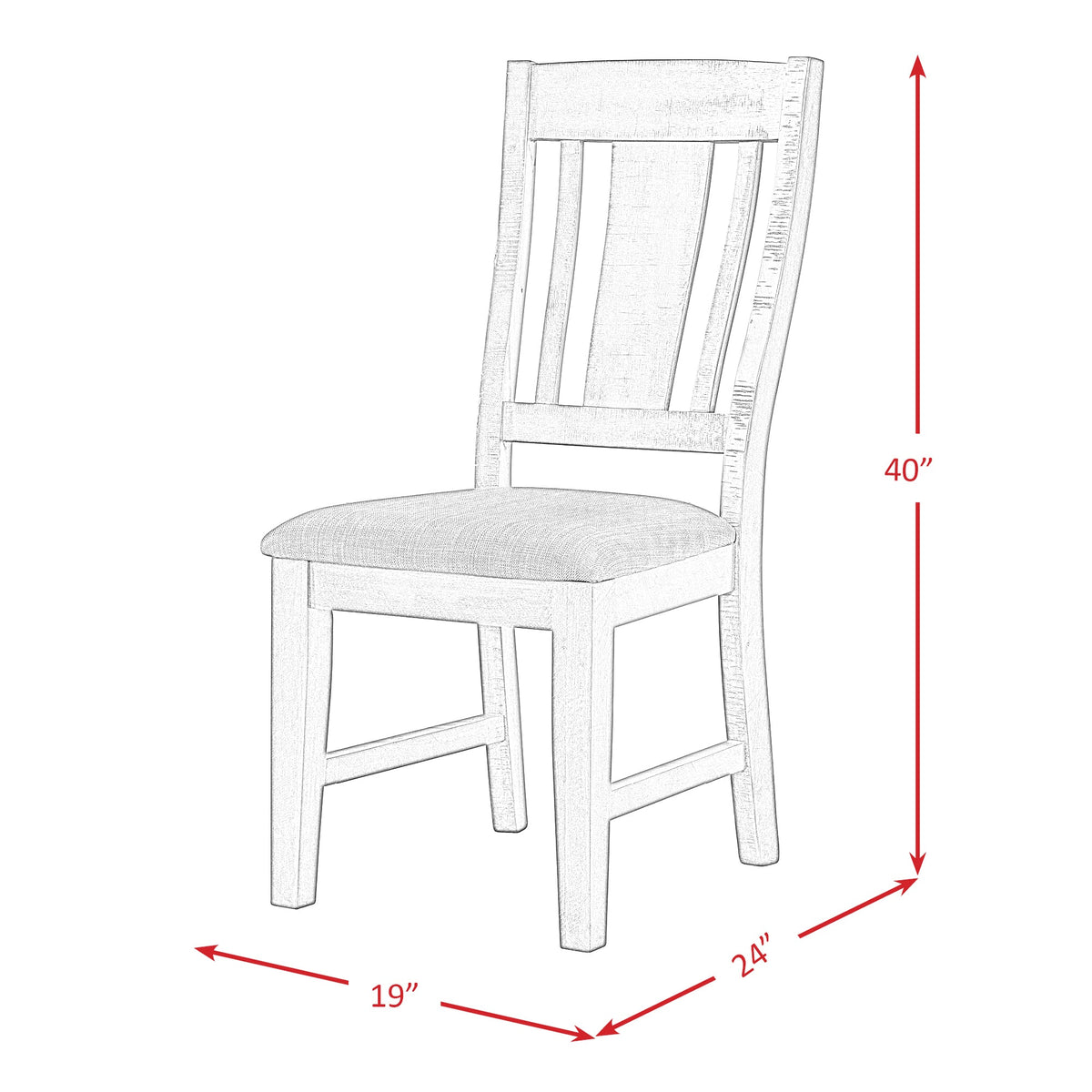 Cash Side Chair (2 Per Pack) Dining Chairs| ROOTS FURNITURE