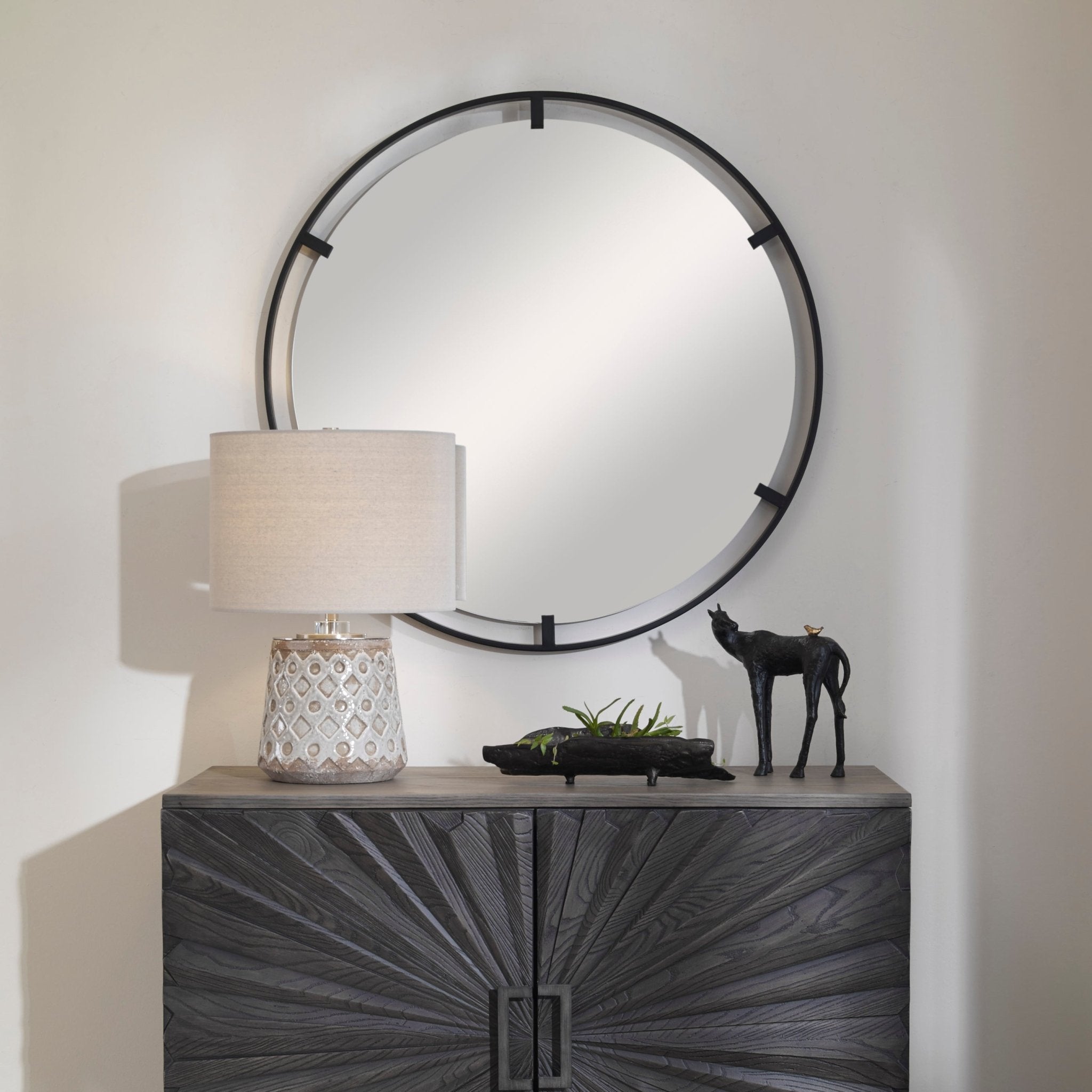 Cashel Round Mirror Mirrors| Uttermost