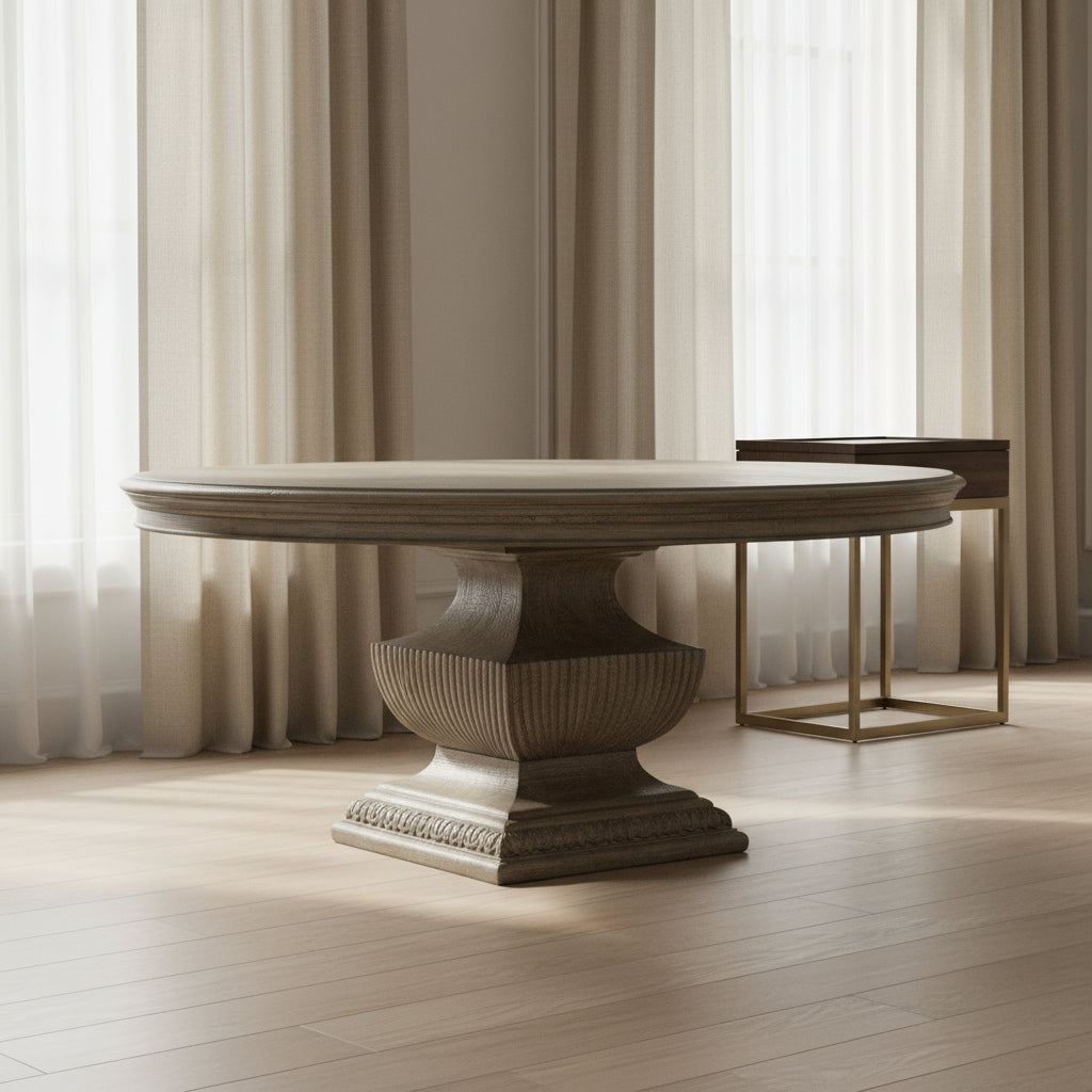 Castella 60in Round Dining Table Dining Tables| Hooker