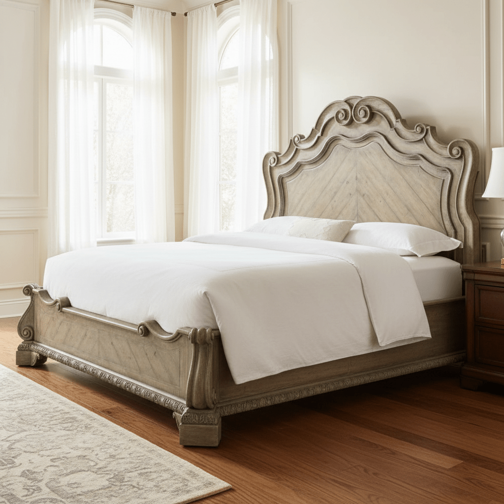 Castella California King Panel Bed Beds| Hooker