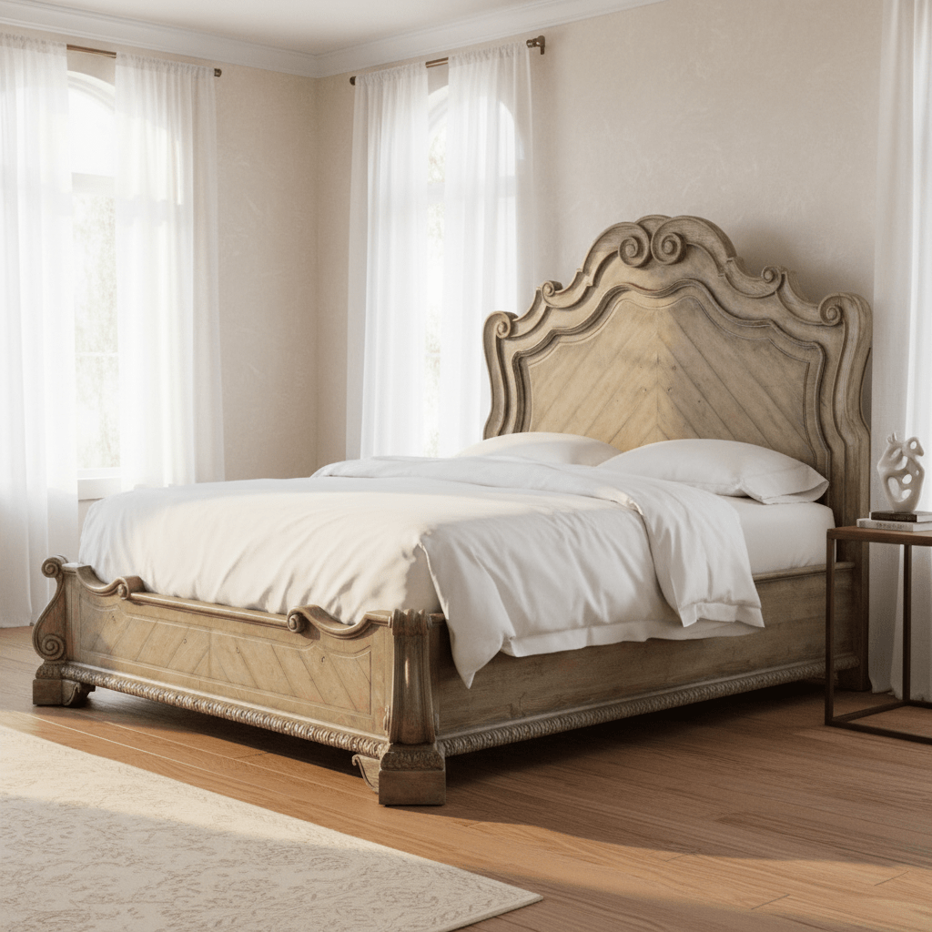Castella King Panel Bed Beds| Hooker