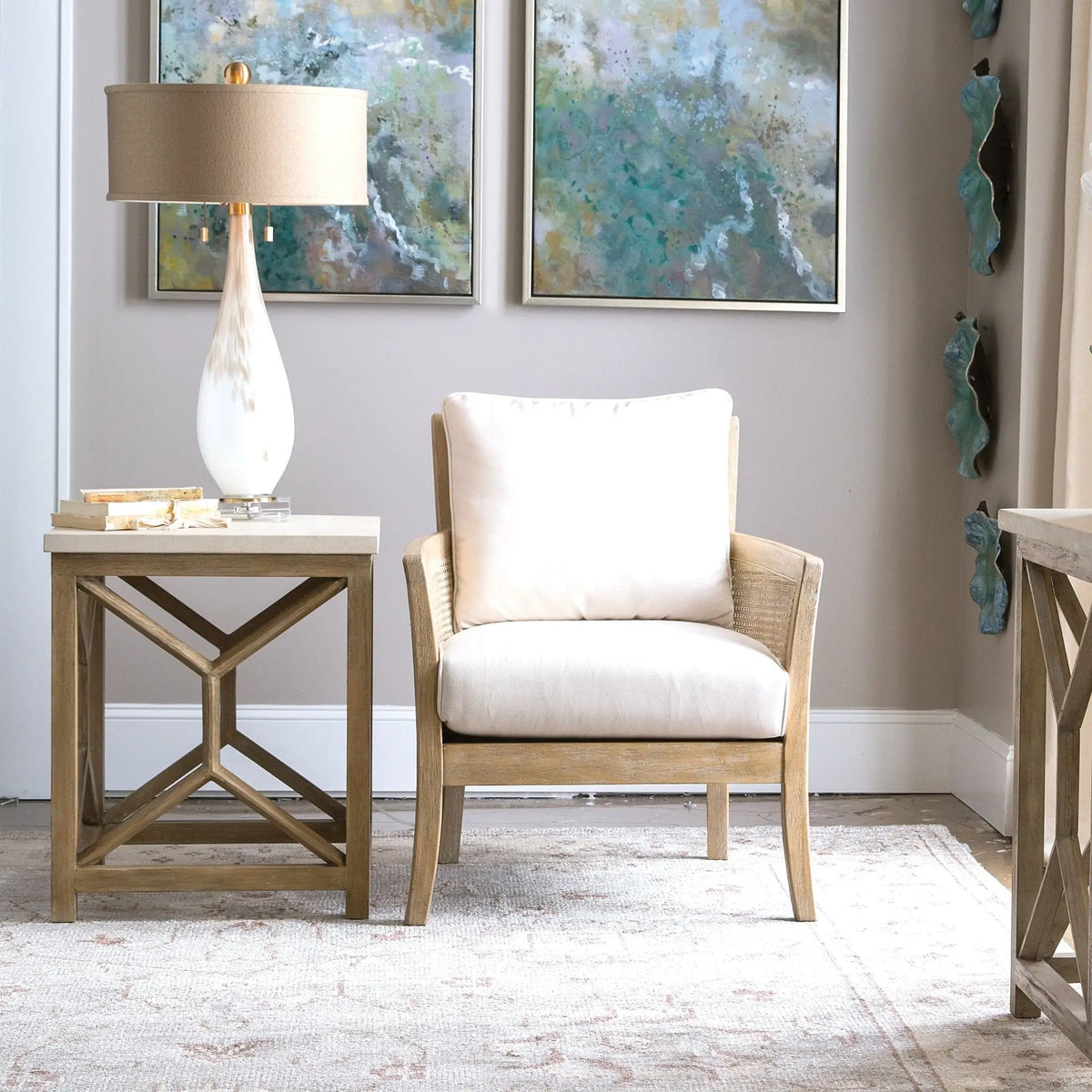 Catali End Table End Tables| Uttermost