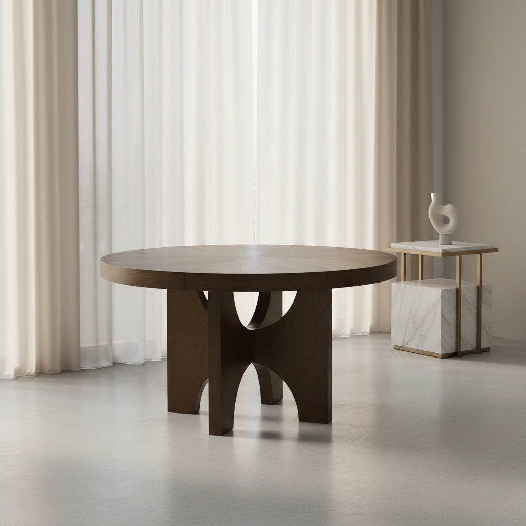 Catalina - Catalina Extending Round Dining Table Dining Tables| Theodore Alexander