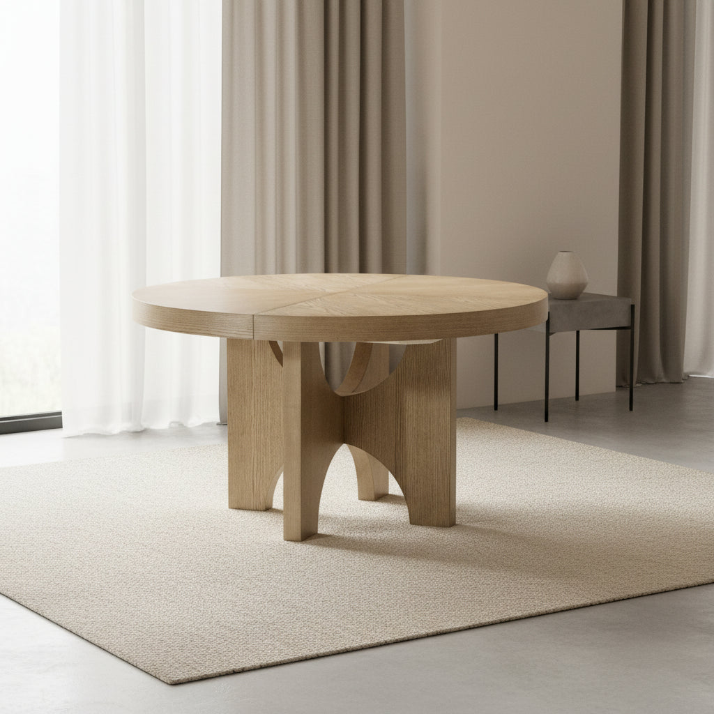 Catalina - Catalina Extending Round Dining Table Dining Tables| Theodore Alexander