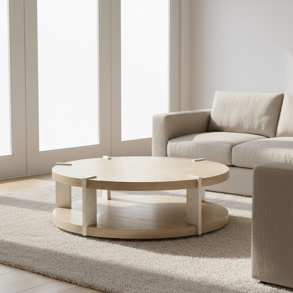 Catalina - Catalina Round Cocktai Table Coffee Tables| Theodore Alexander