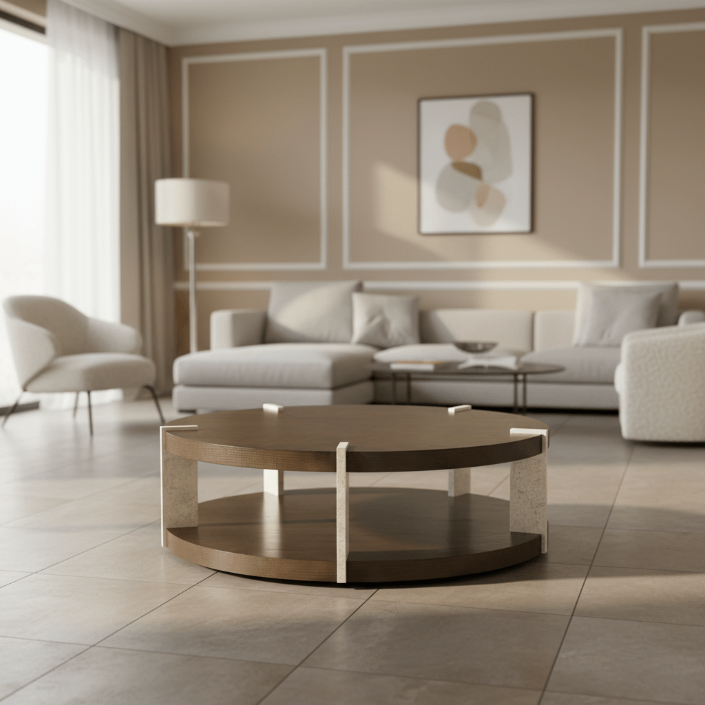 Catalina - Catalina Round Cocktai Table Coffee Tables| Theodore Alexander