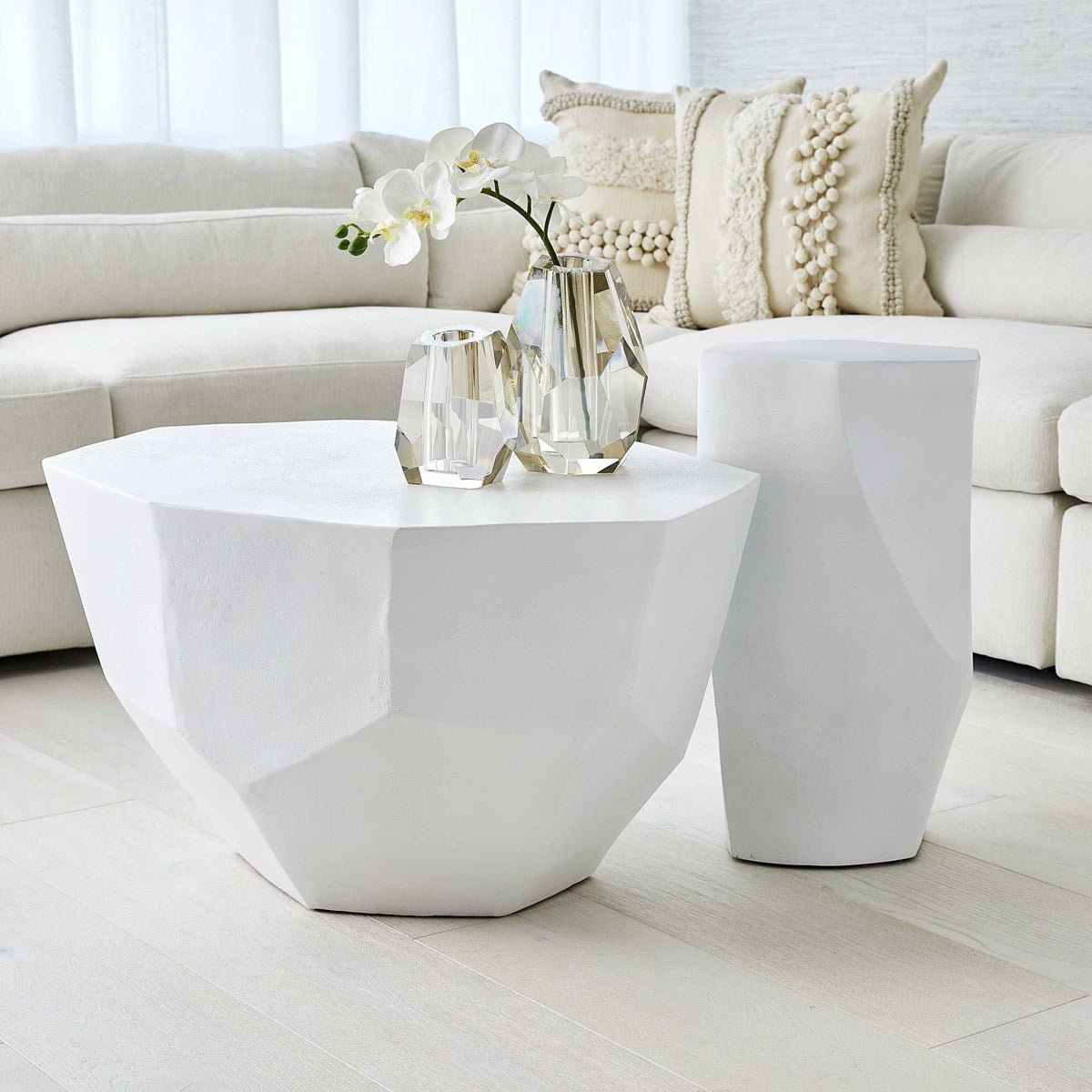 Cathenna Accent Table - White Accent & End Tables| Uttermost