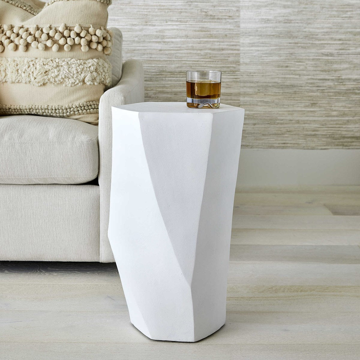 Cathenna Accent Table - White Accent & End Tables| Uttermost