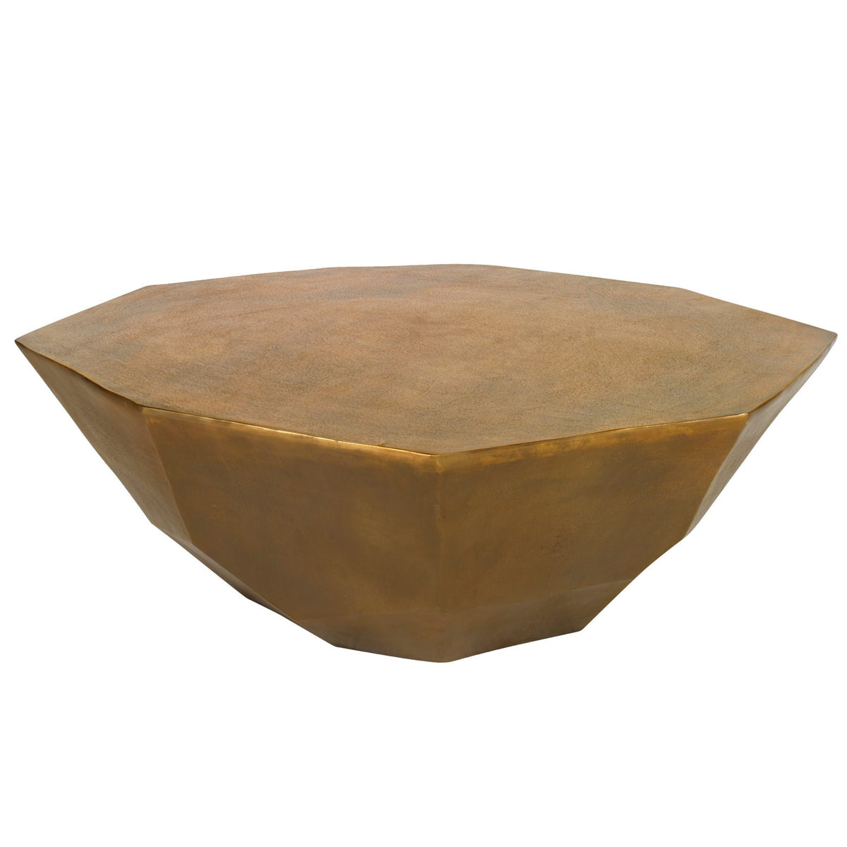 Cathenna Coffee Table - Brass Large Table Decors| Uttermost