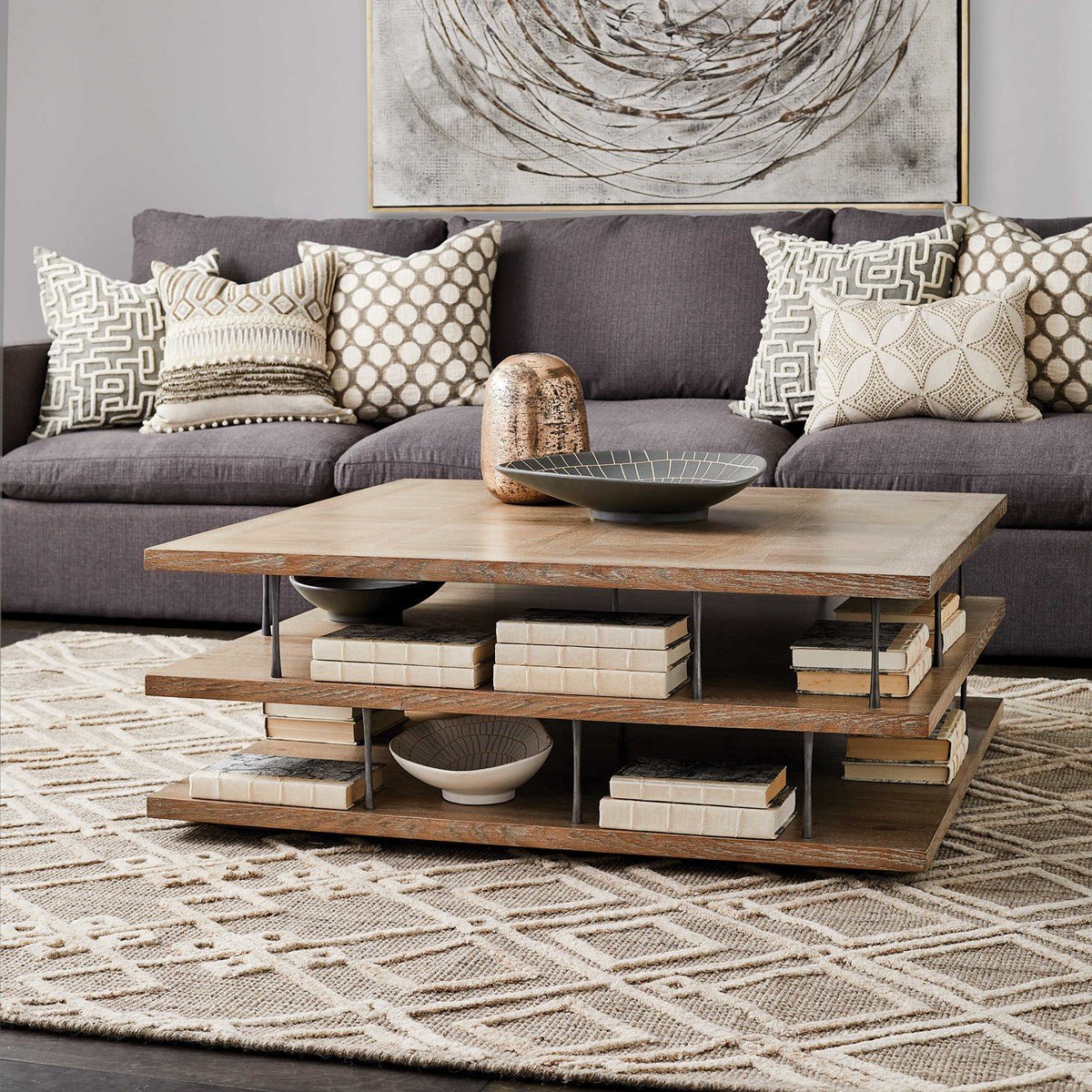 Cavalcade Cocktail Table Coffee Tables| Uttermost