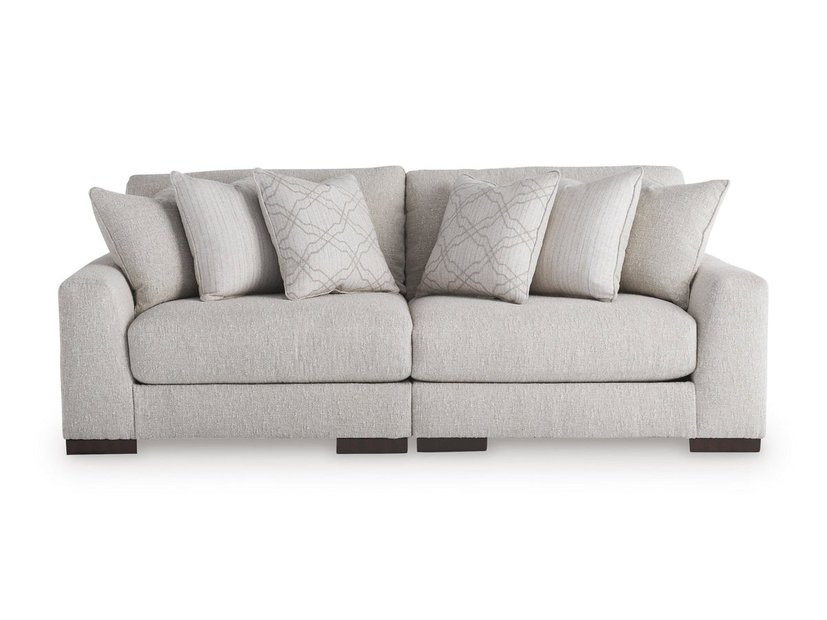Cavella 2-Piece Sectional Loveseat Sectionals| Ashley Homestore